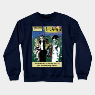 Pukey products number 9 “L.L. Scream” Crewneck Sweatshirt